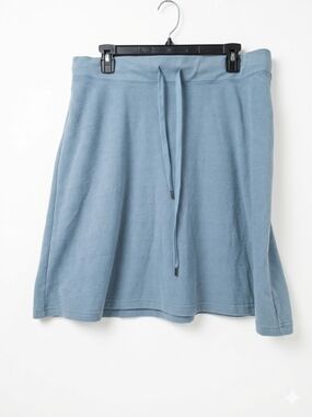 Alpine Design Light Blue Drawstring A-Line Skirt
